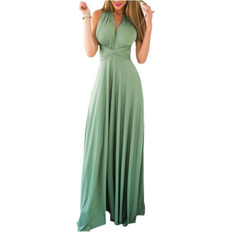 Robe Longue Femme Style Bohème – Ajustée, Élégante pour Soirée ou Club