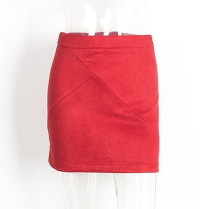 Liora – Jupe Crayon Femme en Cuir | Coupe Moulante et Élégance Courte
