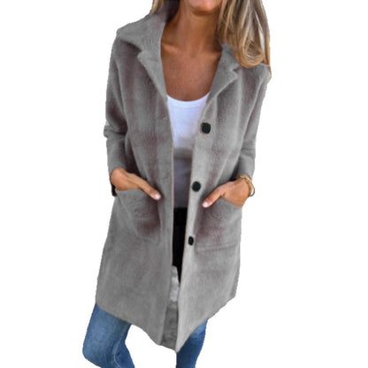 Manteau Urbain Mi-Long – Style Raffiné