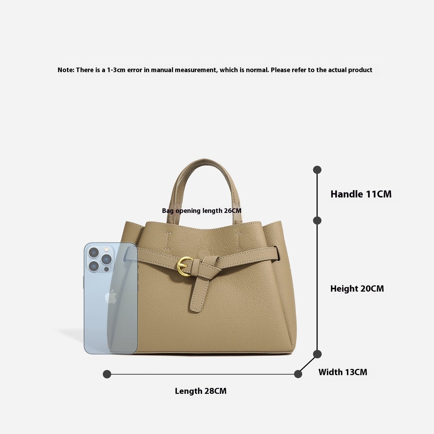 Sac en cuir pleine fleur toscan – toucher doux et naturel