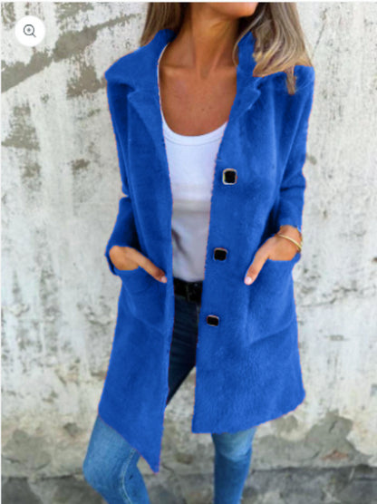 Manteau Urbain Mi-Long – Style Raffiné